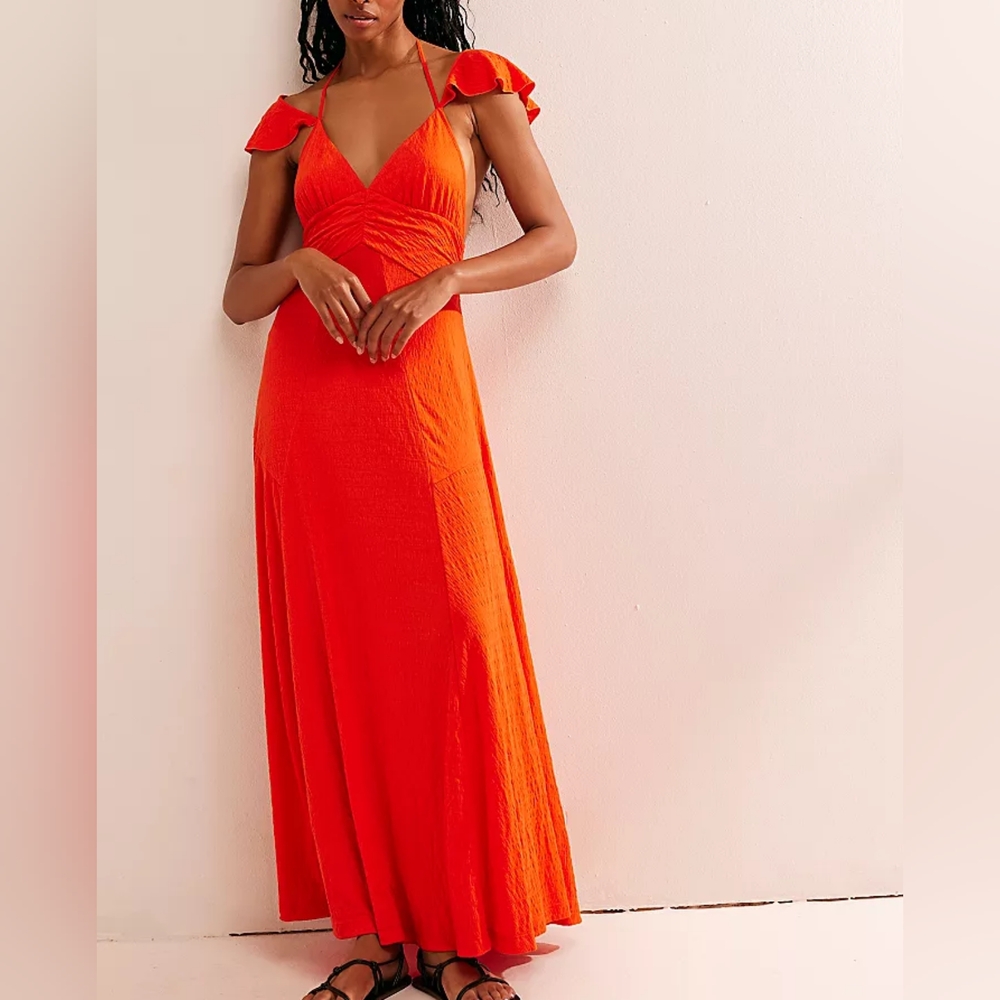 FREE PEOPLE Louisa Maxi Dress NWT